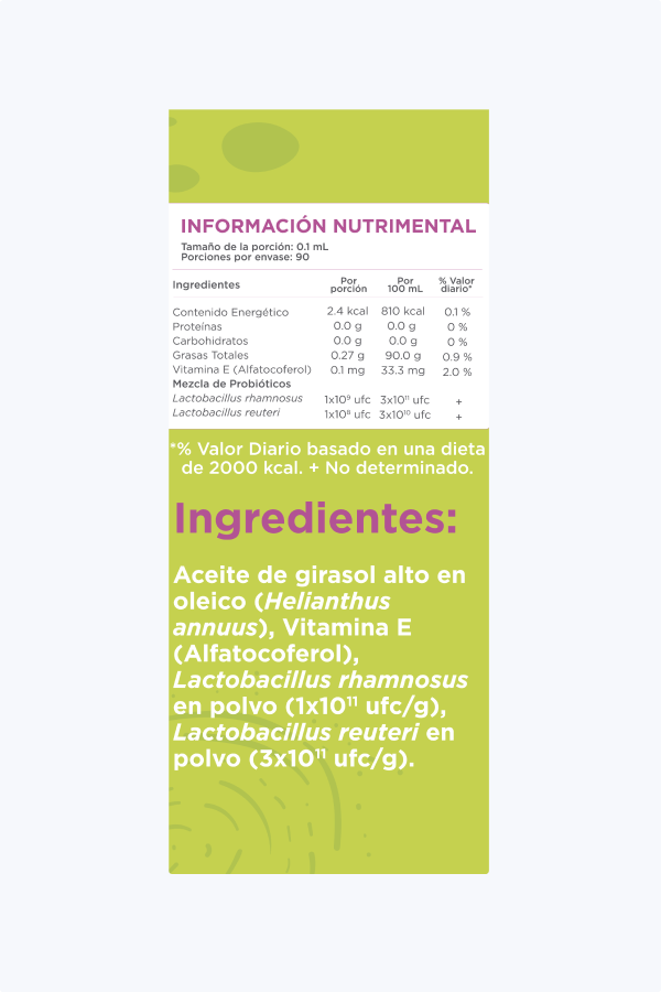 NewBiot | Probióticos para Niños | Lactobacillus Reuteri y Rhamnosus - PEDYA PHARMA