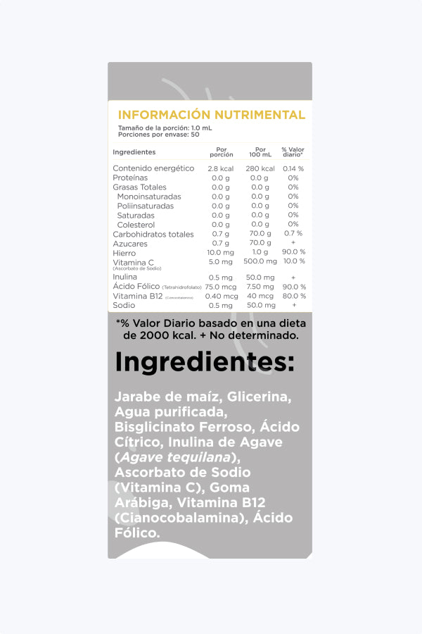 NewFe | Hierro Infantil Bisglicinato Ferroso | Suplemento para Anemia - PEDYA PHARMA