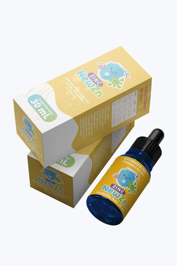 NewZn | Zinc para Niños | Bisglicinato de Zinc Infantil - PEDYA PHARMA